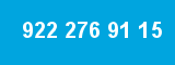 922 276 91 15